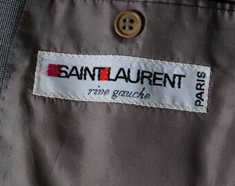 VINTAGE Yves Saint Laurent グレンチェック スーツ Saint Laurent Suits & Blazers for Men with Vintage for sale