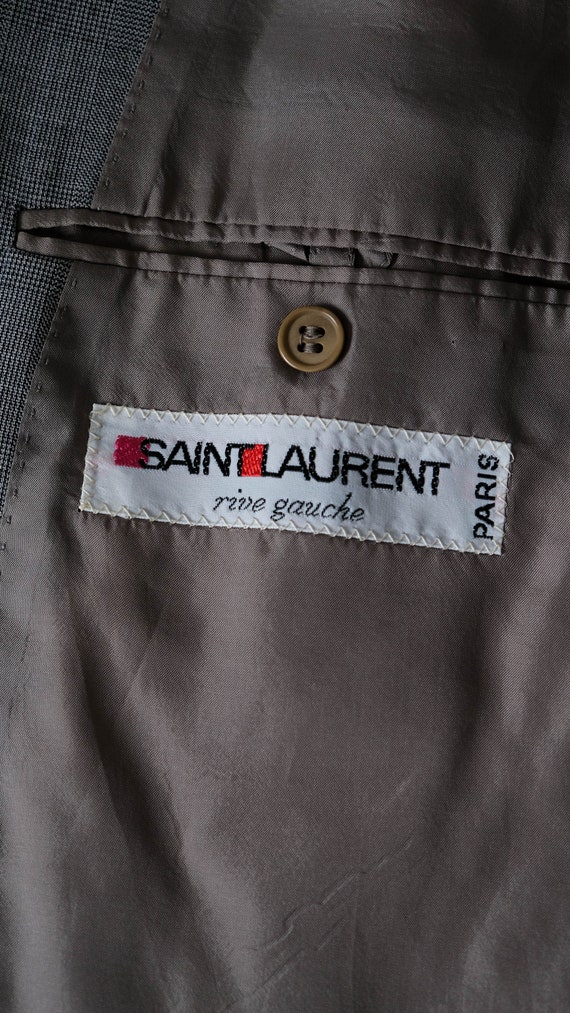Vintage 80s Yves Saint Laurent Rive Gauche Pepper… - image 10