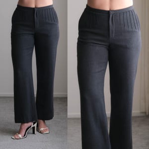 Vintage Armani Wool Trousers - Etsy