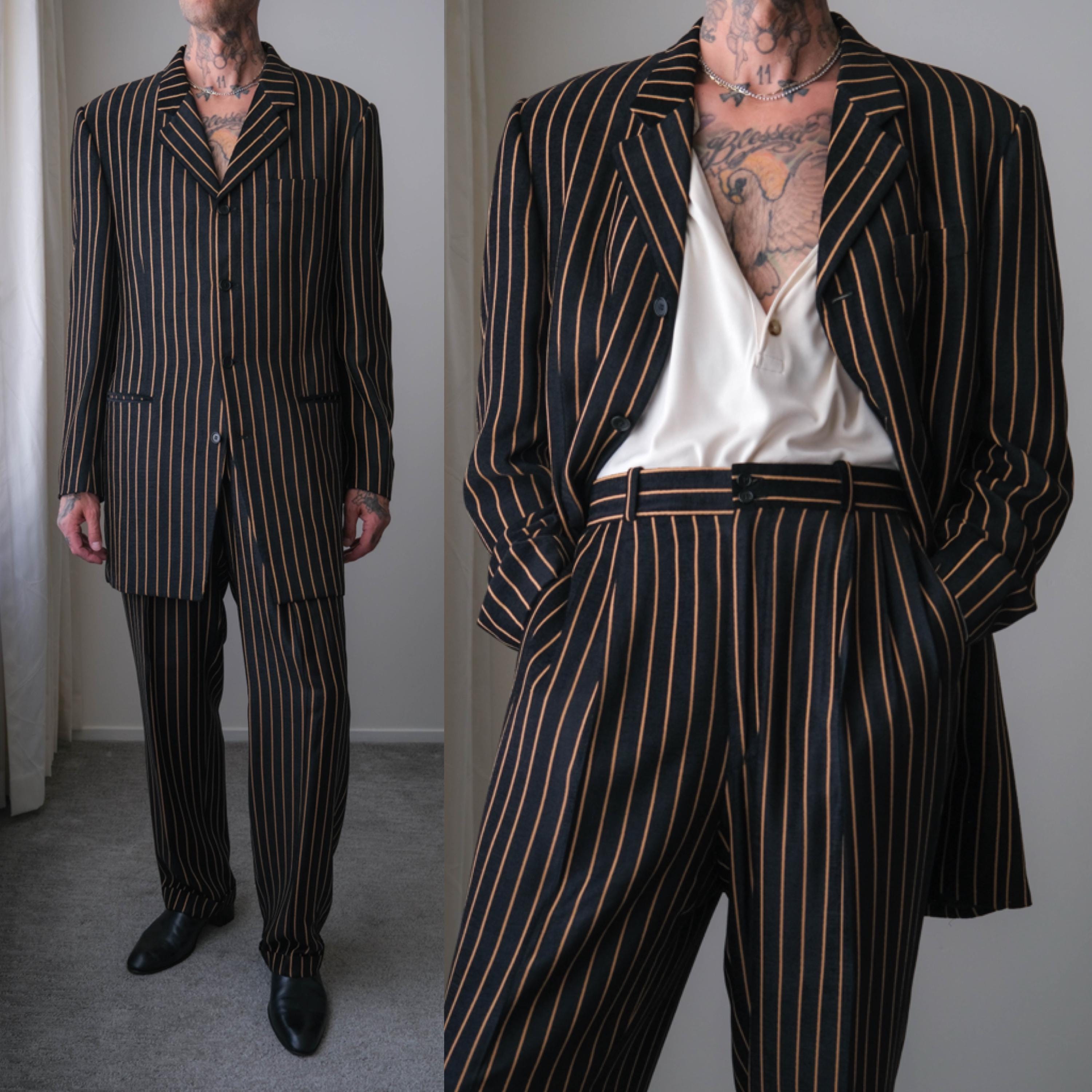 Ysl Mens 90s Suit - Etsy