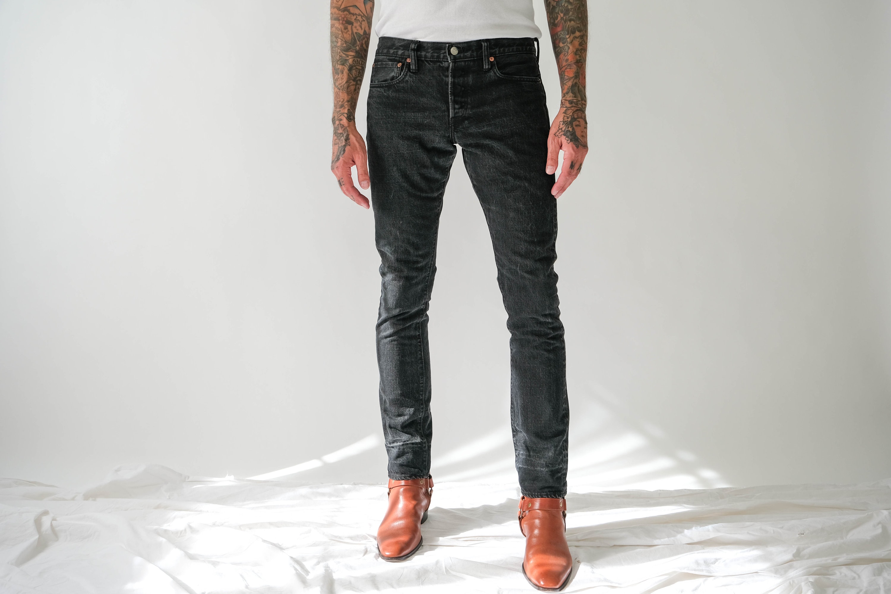 Monogram Slim-Fit Jeans  Saks Fifth Avenue Japan