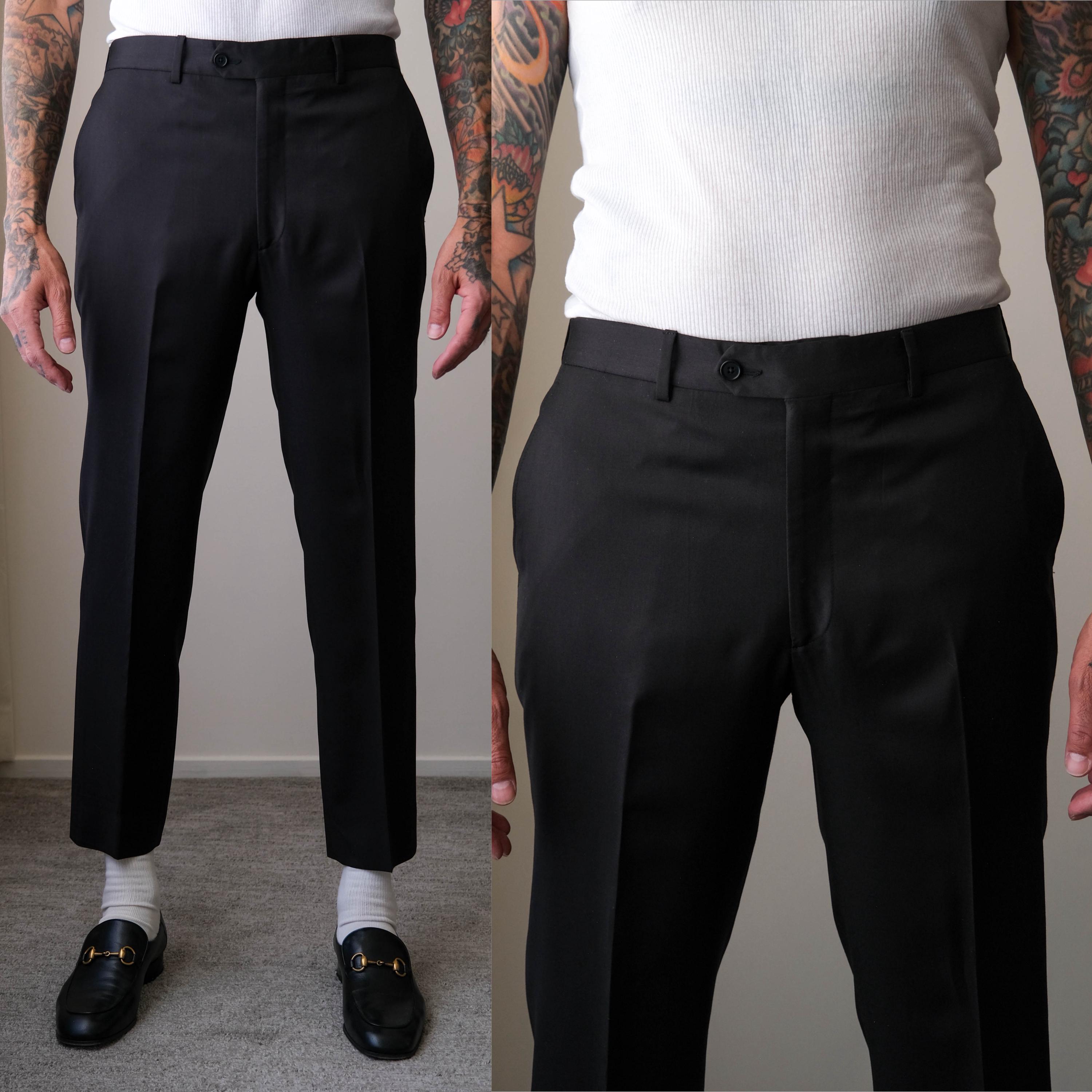 1980s Wool Gabardine Pants - Etsy