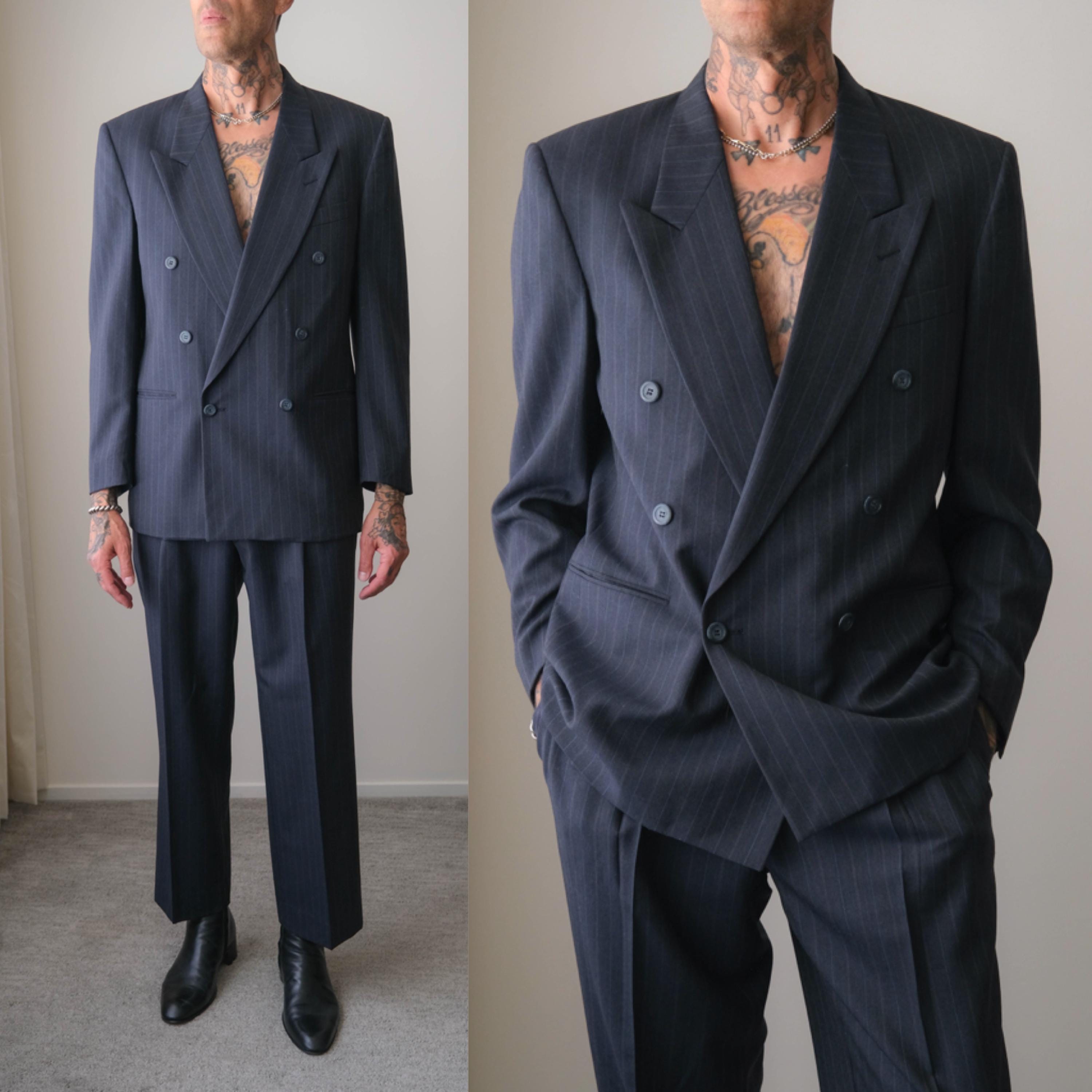 Ysl Mens 90s Suit - Etsy