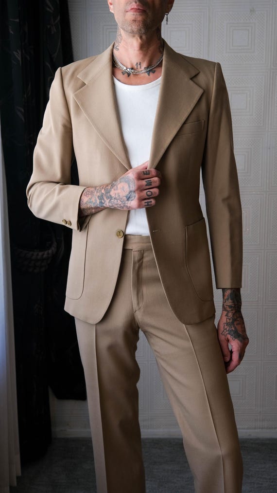 ヴィンテージ 70年代 イヴ・サンローラン アーカイブ YSL ロゴボタン