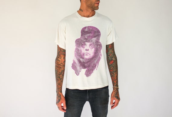 Vintage 90s Alice Cooper Tee Shirt | Made in USA |