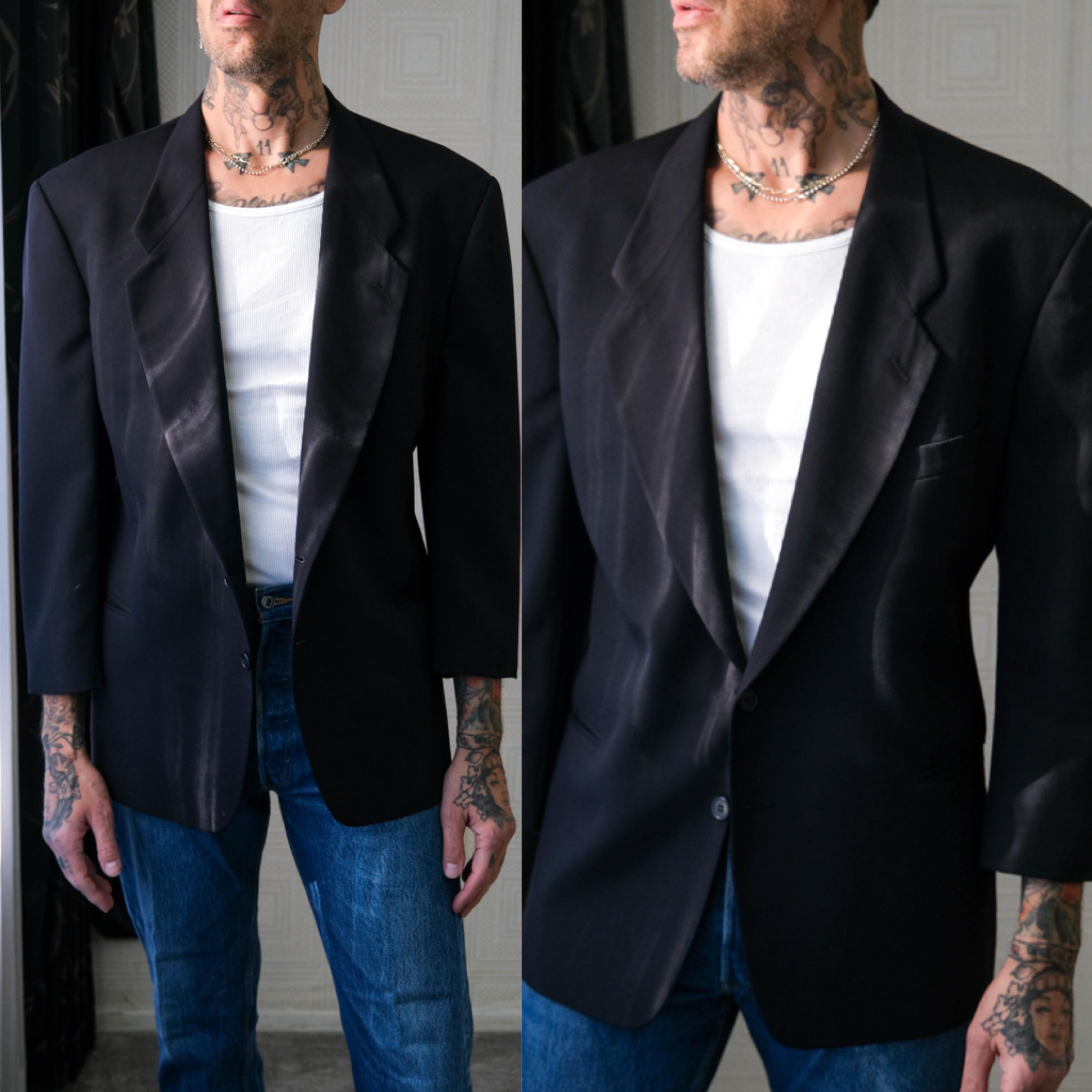 Giorgio Armani Tweed Jacket - Etsy