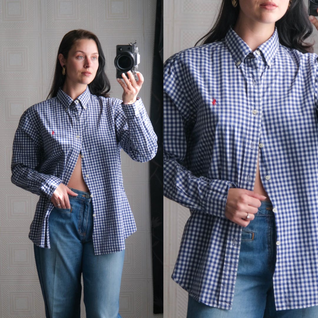 パンツ 90s polo by ralph lauren gingham linen il_1080xN.7456580533_5pnp.jpg