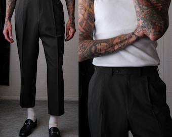 パンツ 90s Zanella by Neiman Marcus wool slacks 90's Zanella Wool slacks – HARU CLOTHING STORE
