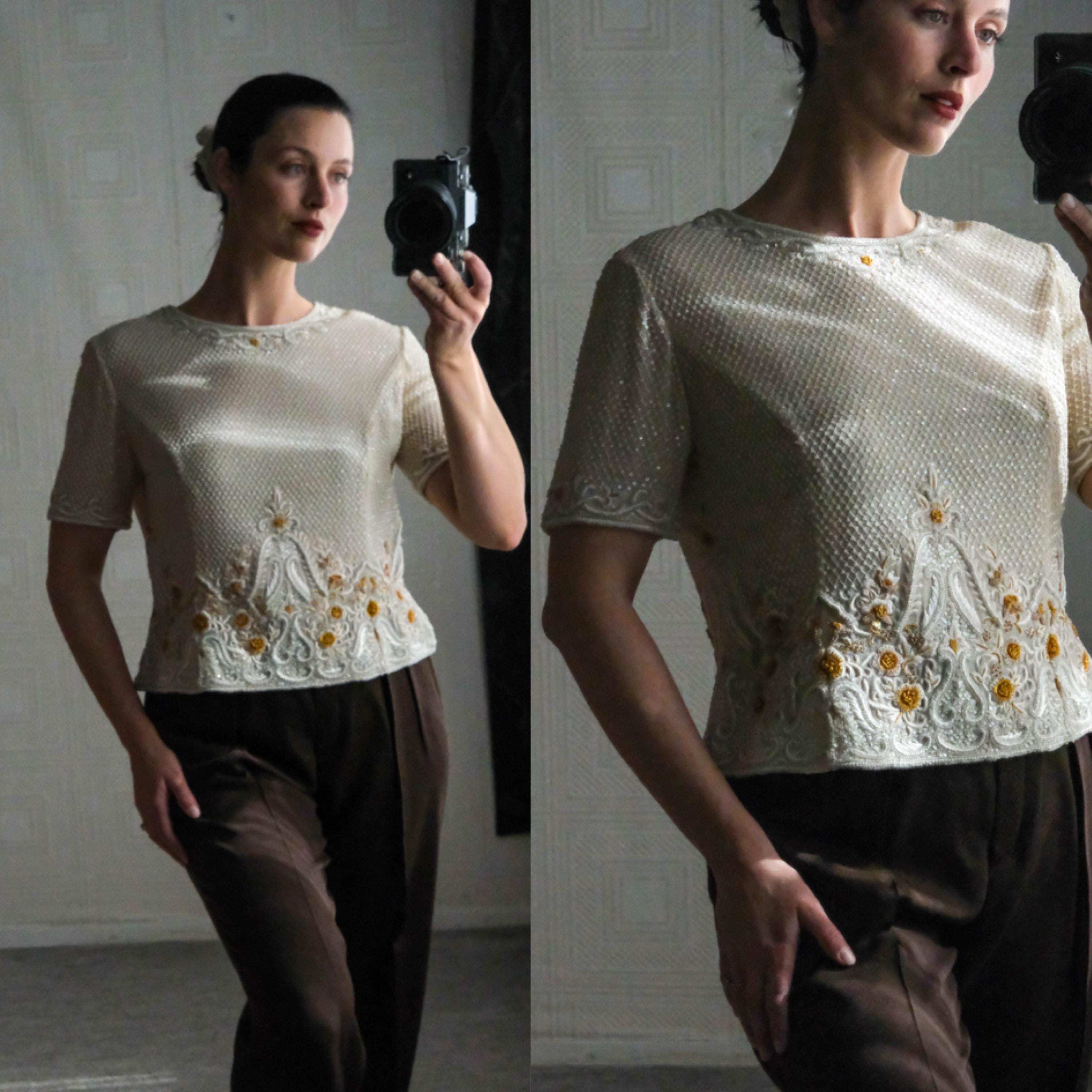 Vintage Galliano Blouse - Etsy
