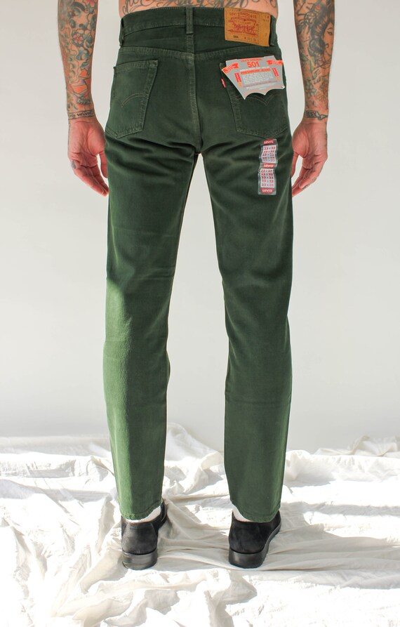 levis 501 green