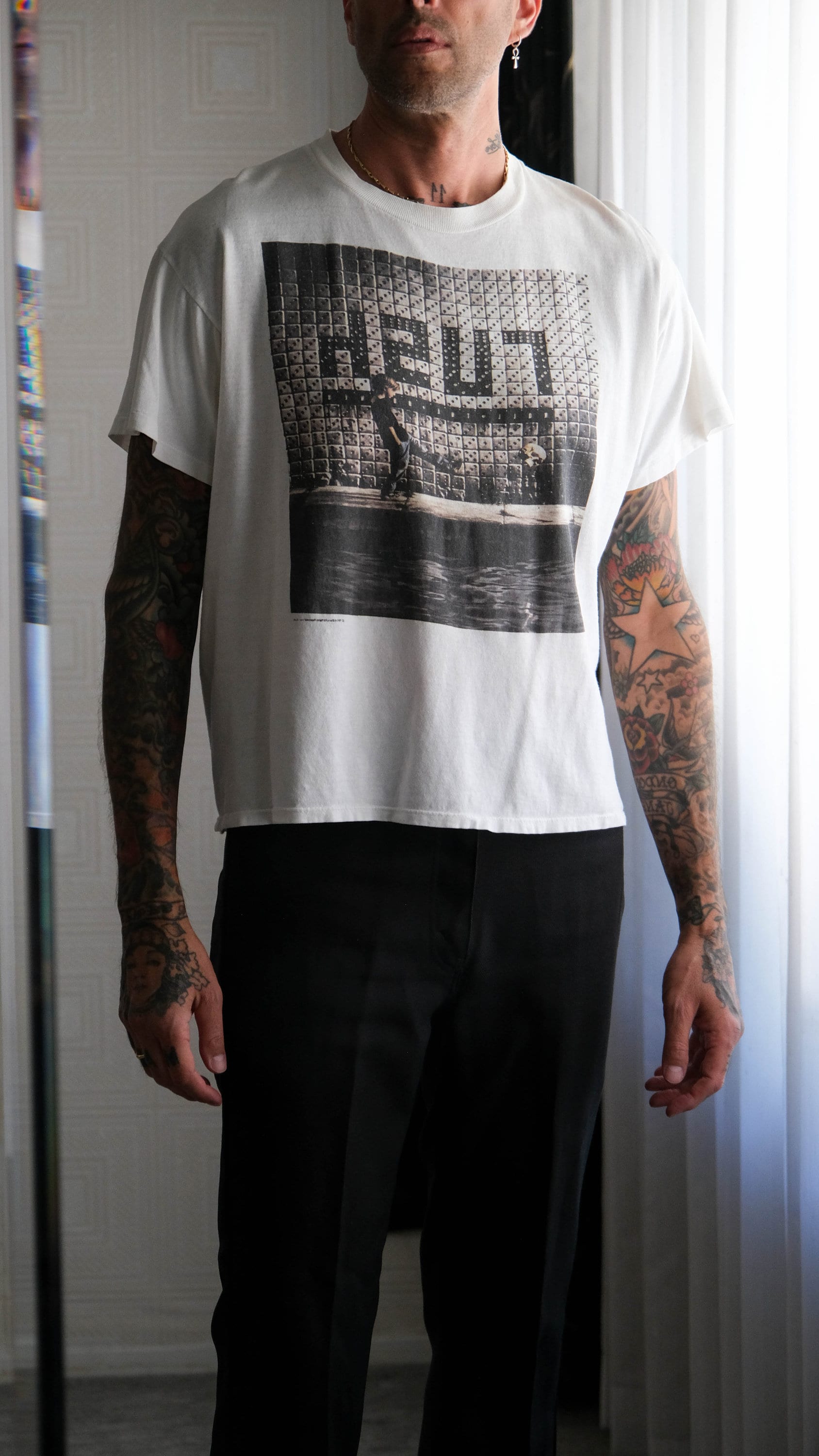RUSH 90s VINTAGE Tシャツ ROLL THE BONES VTG Rush Roll The Bones T Shirt 91-92 Tour Large 90s Rock