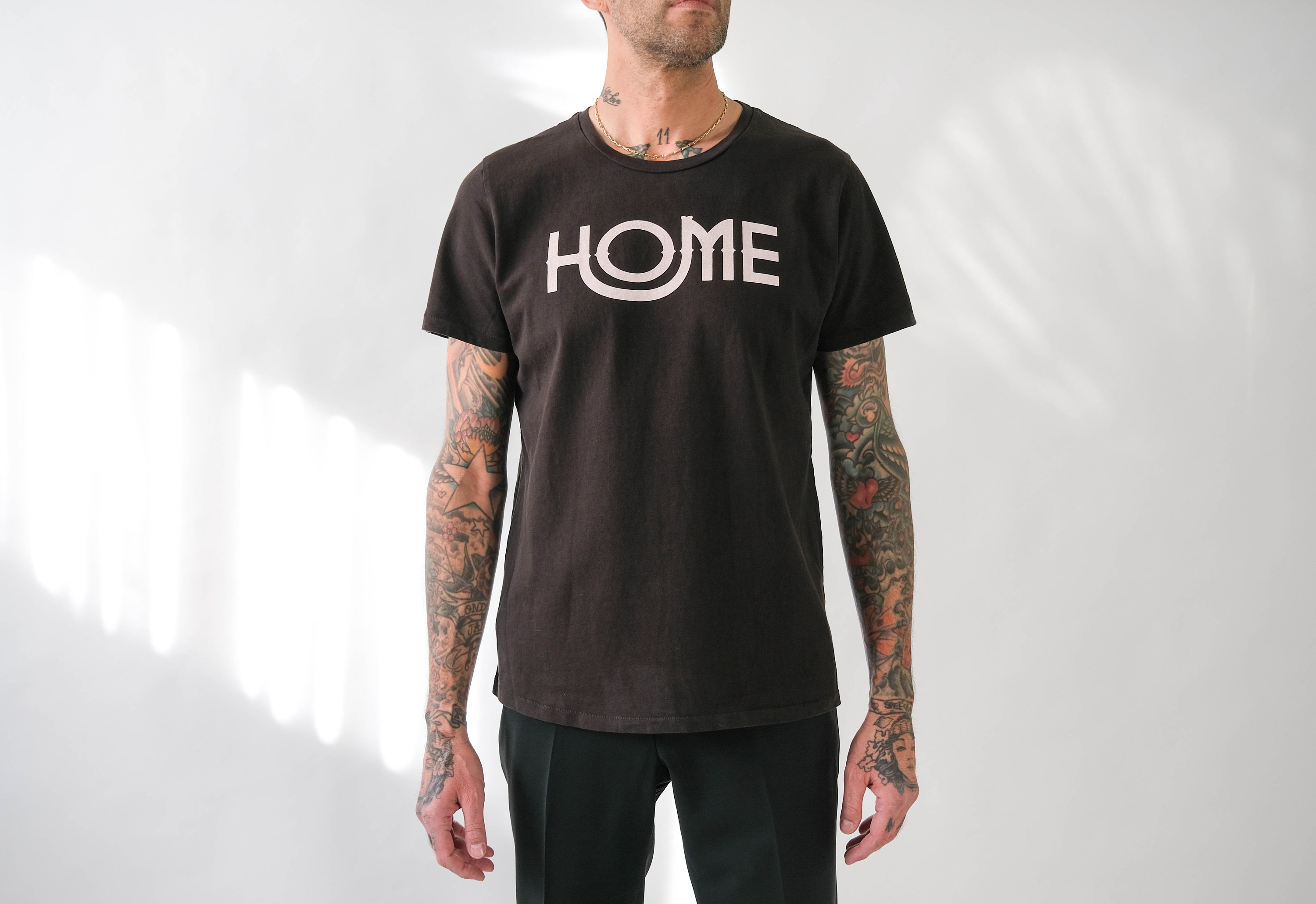 国内で当店のみ LCE - Distressed Shining Washed T-Shirt PRINTED WASHED EFFECT T-SHIRT - Dark anthracite | ZARA