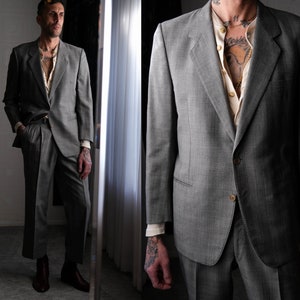 Vintage 90s GIORGIO ARMANI A Milano Borgonuovo 21 Charcoal Vintage 90s GIORGIO ARMANI A Milano Borgonuovo 21 Charcoal