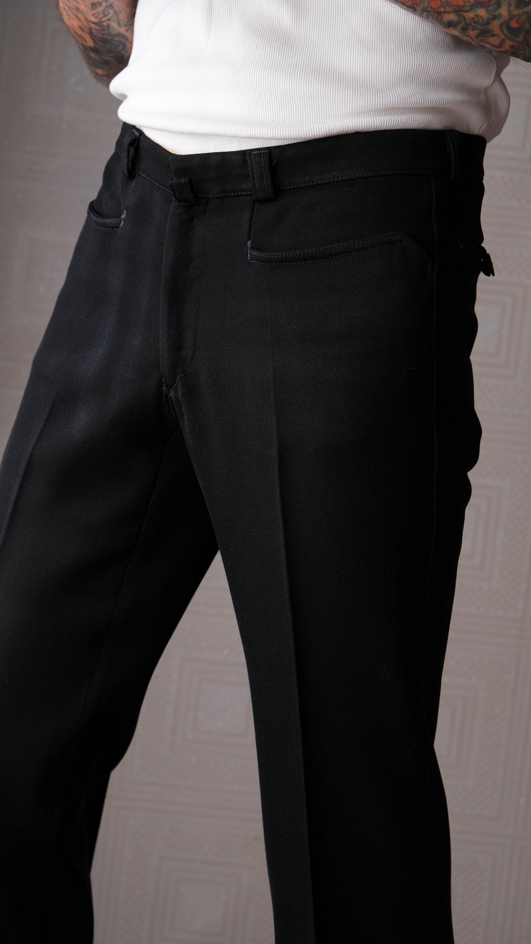 Vintage 20s Formbestandig German Gabardine Pants W/ Round Talon