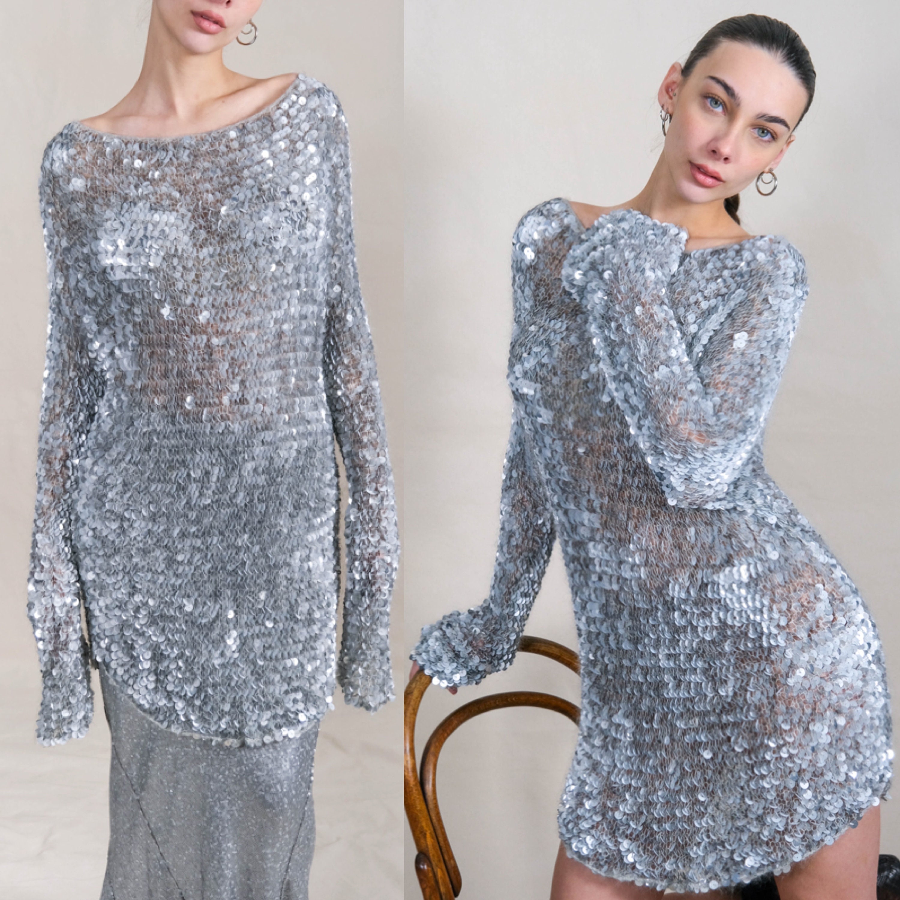 Dior glitter dress deals