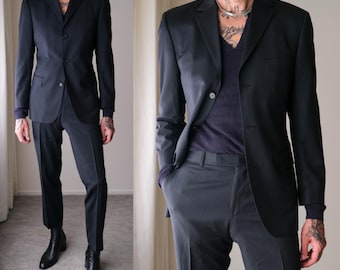 Vintage 90s GIORGIO ARMANI A Milano Borgonuovo 21 Charcoal