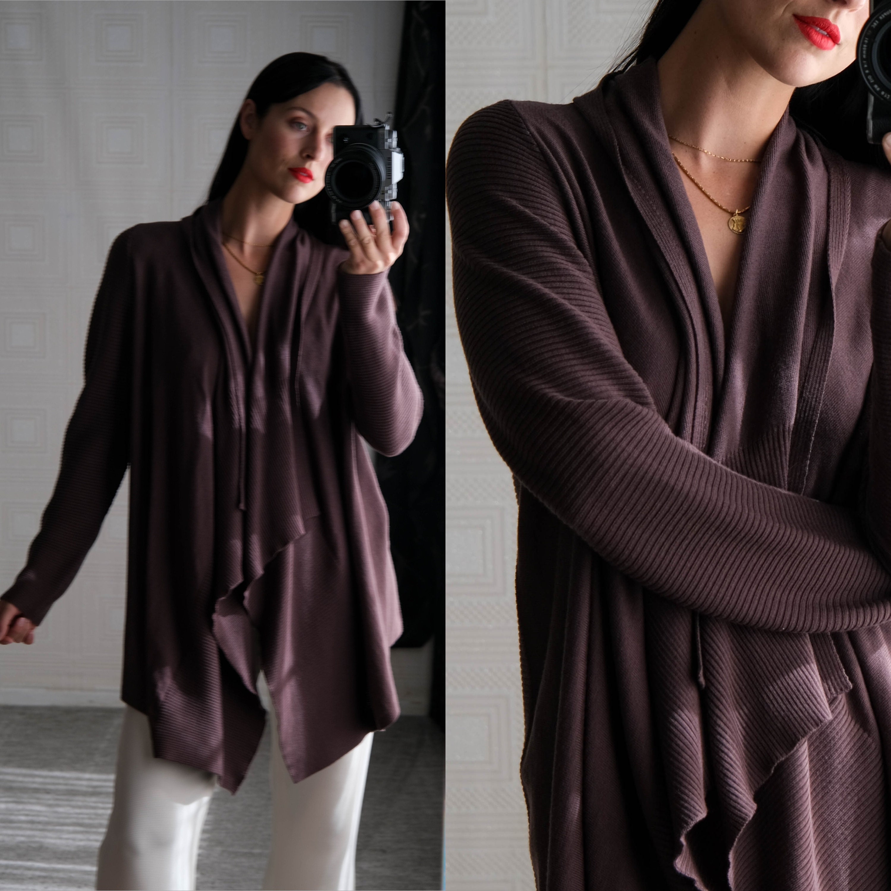 Ferragamo colour-block ribbed jumper - Neutrals