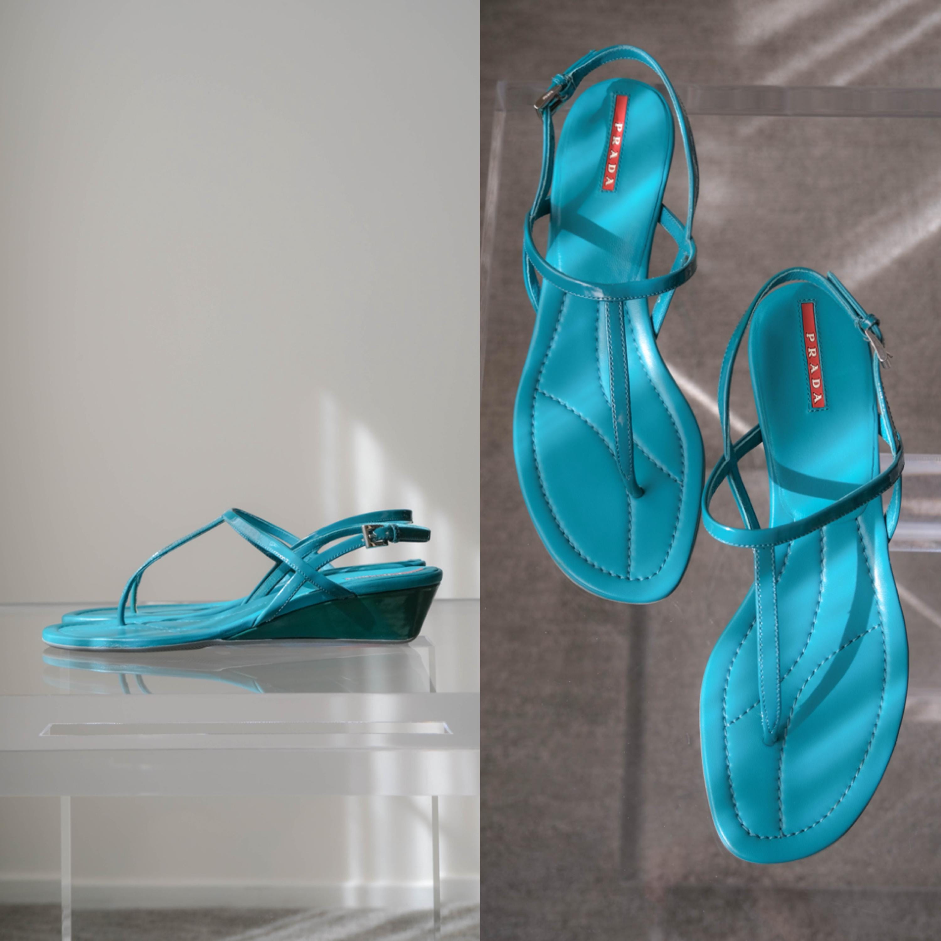 Vintage Miu Miu Sandals - Etsy