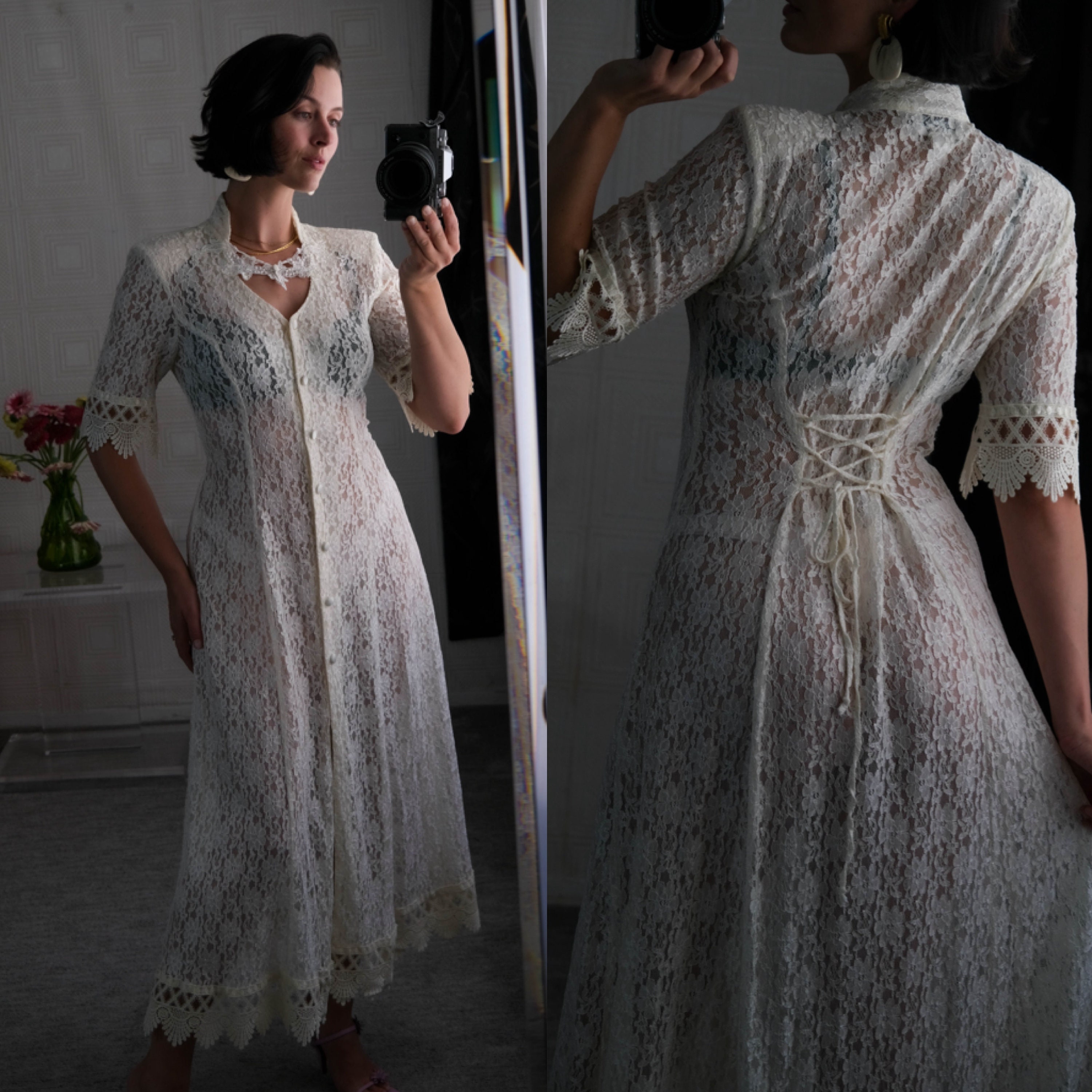 Lace western dress hotsell