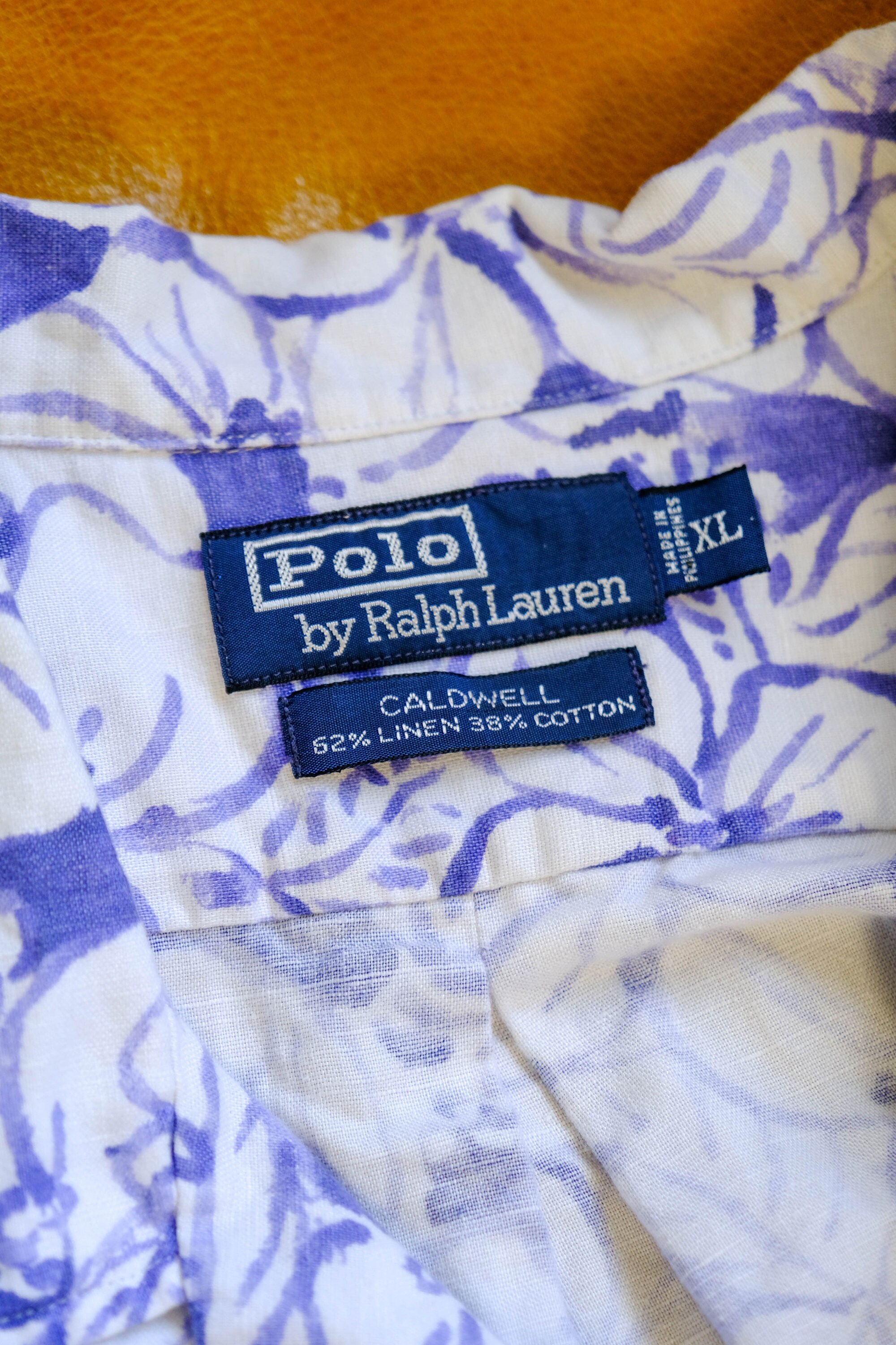 Vintage 90s POLO Ralph Lauren Caldwell Washed Indigo Blue