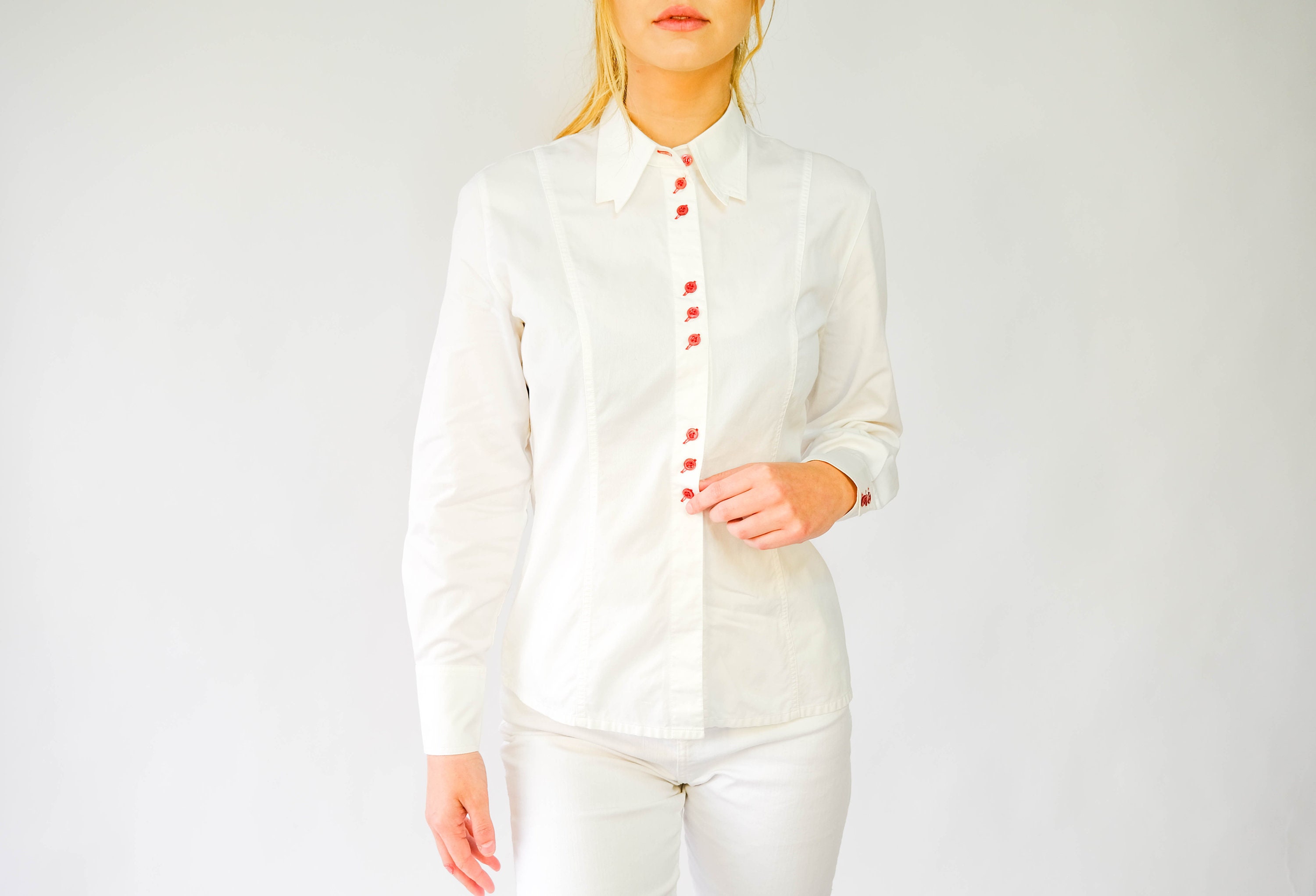 Thierry Mugler Shirt - Etsy