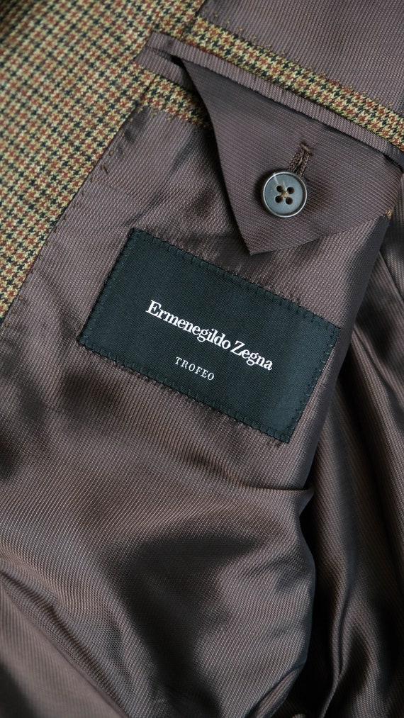 ジャケット・アウター 1980s Ermenegildo Zegna check bomber 1980s Ermenegildo Zegna check bomber