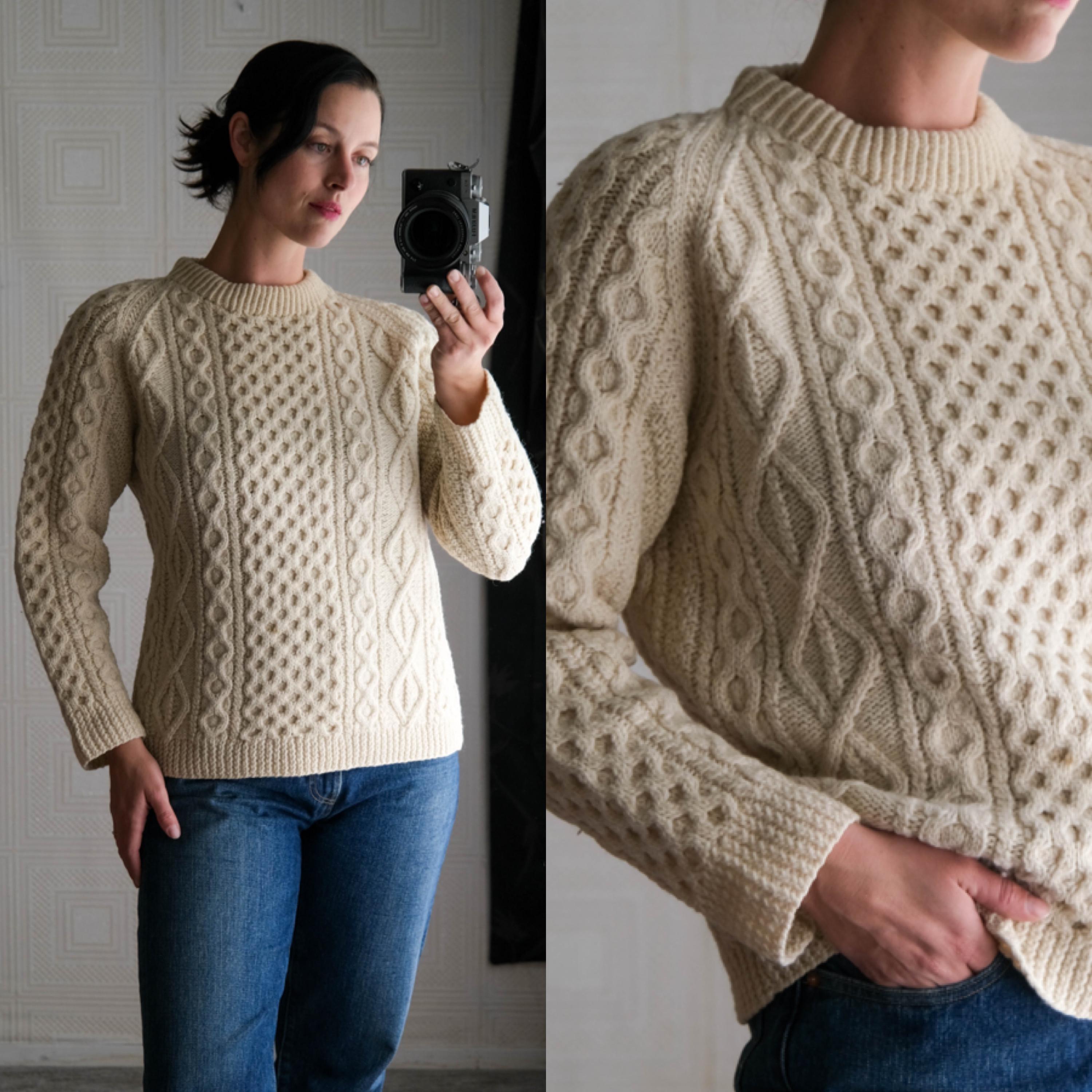 70s Irish Cardigan - Etsy 70s Irish Cardigan - Etsy