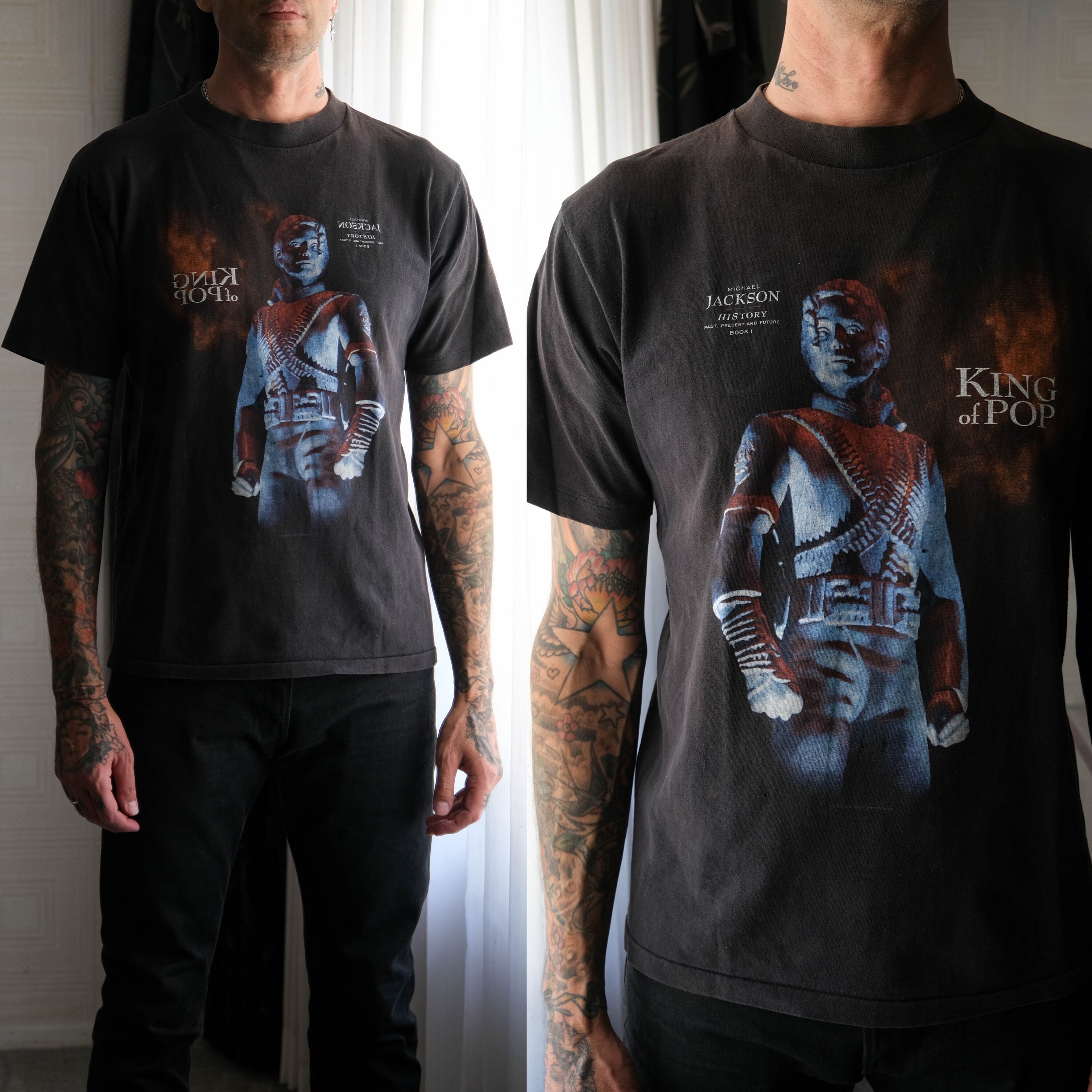 Vintage 1988 MICHAEL JACKSON Bad Tokyo Japan Tour Concert T