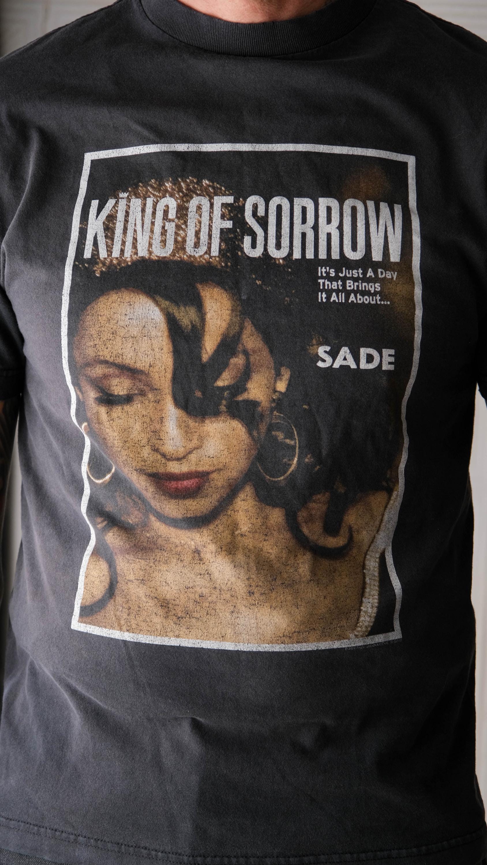 Vintage SADE 2001 King of Sorrow Alstyle Double Stitch Black