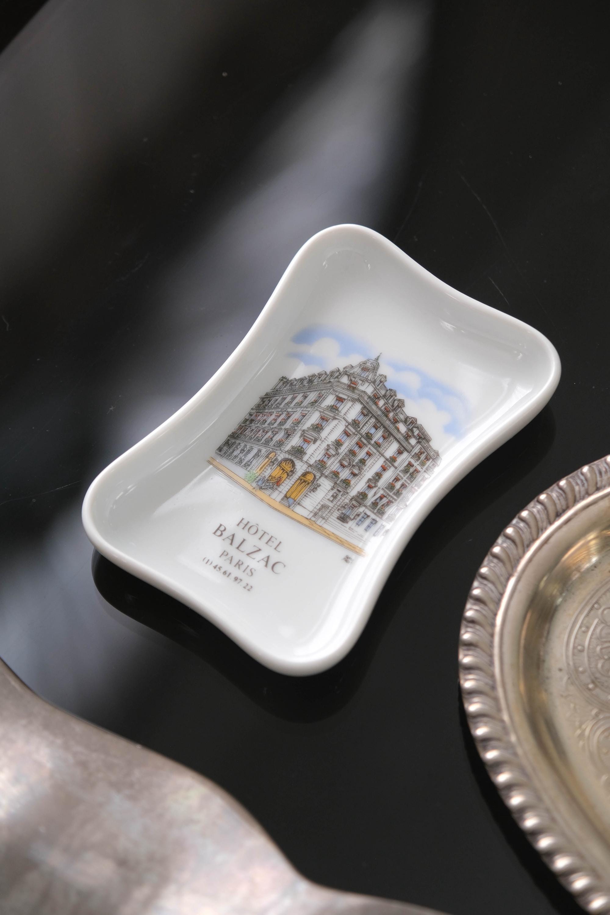 Vintage Hotel Ashtray Paris - Etsy
