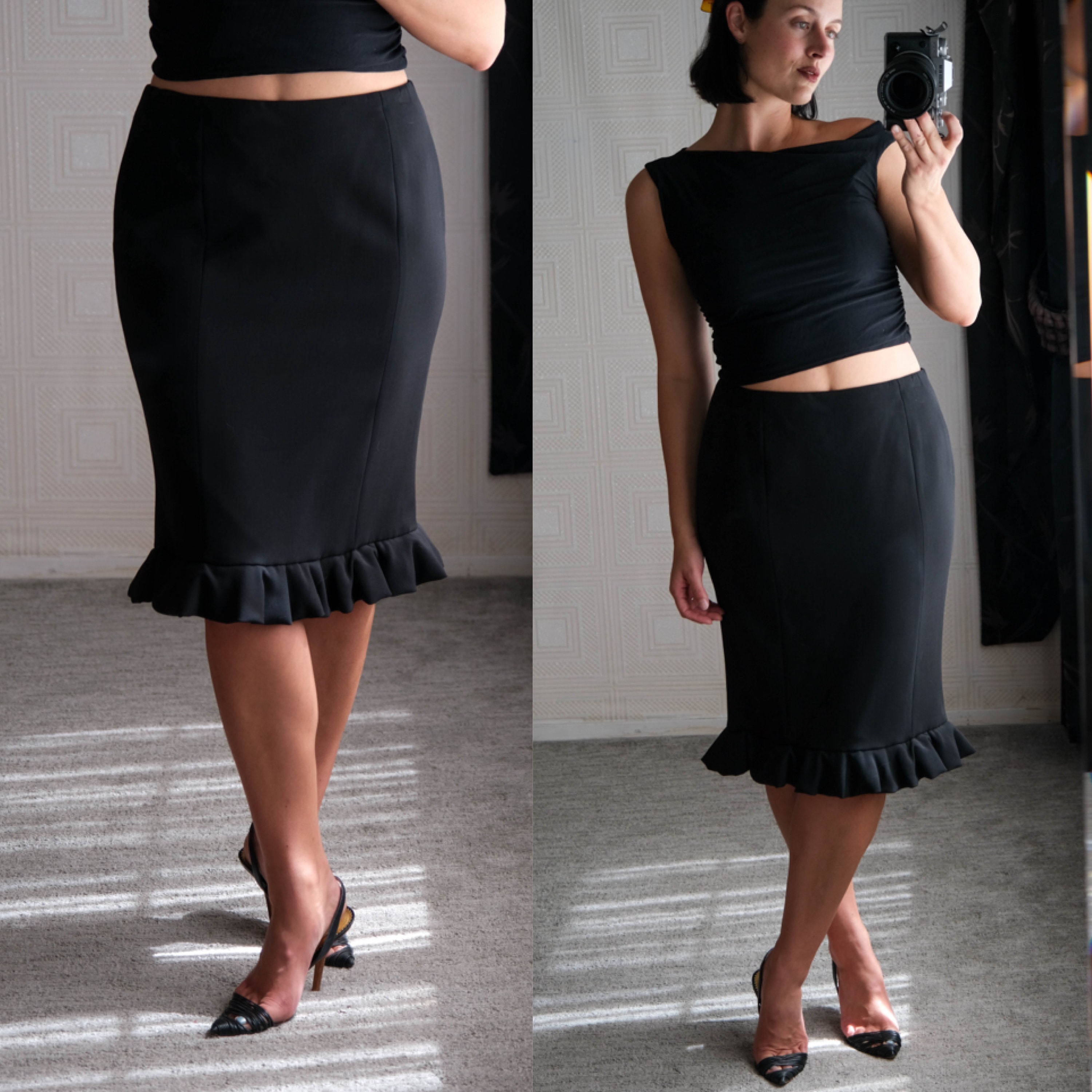 Vintage Armani Skirt - Etsy
