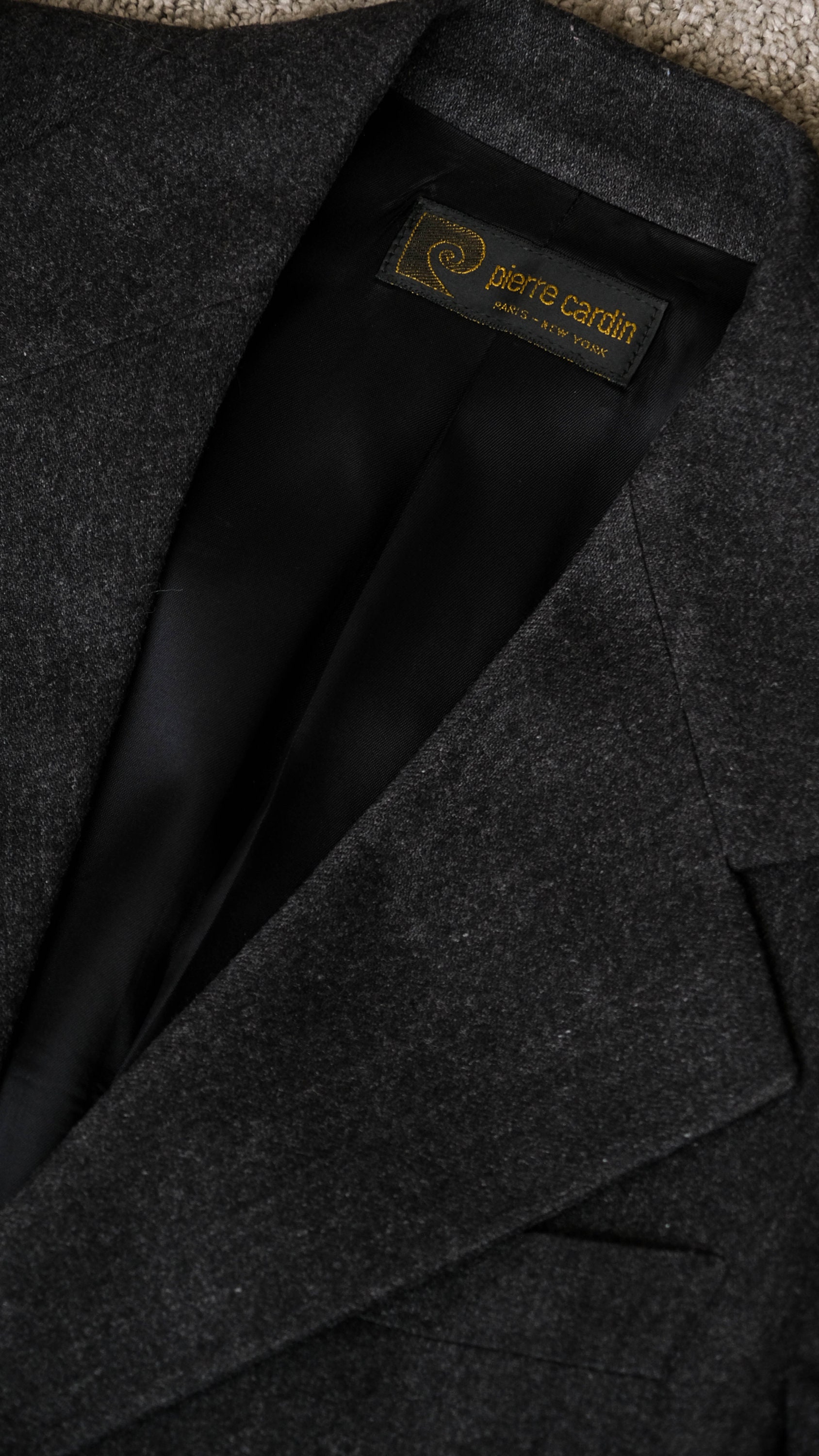 70s ビンテージ Pierre CARDIN フレアスラックス ウール 70s ビンテージ Pierre CARDIN フレアスラックス ウール 70s