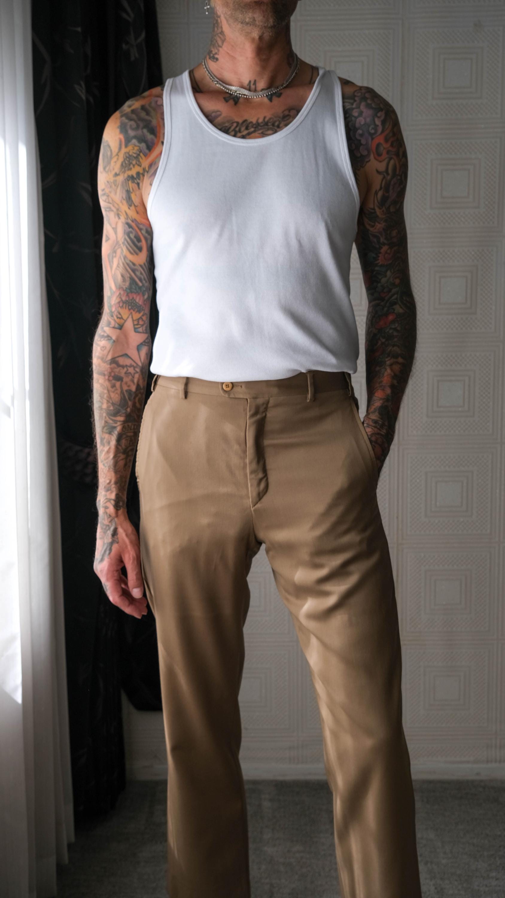 パンツ 90s archive kt pour homme wide slacks パンツ 90s archive kt