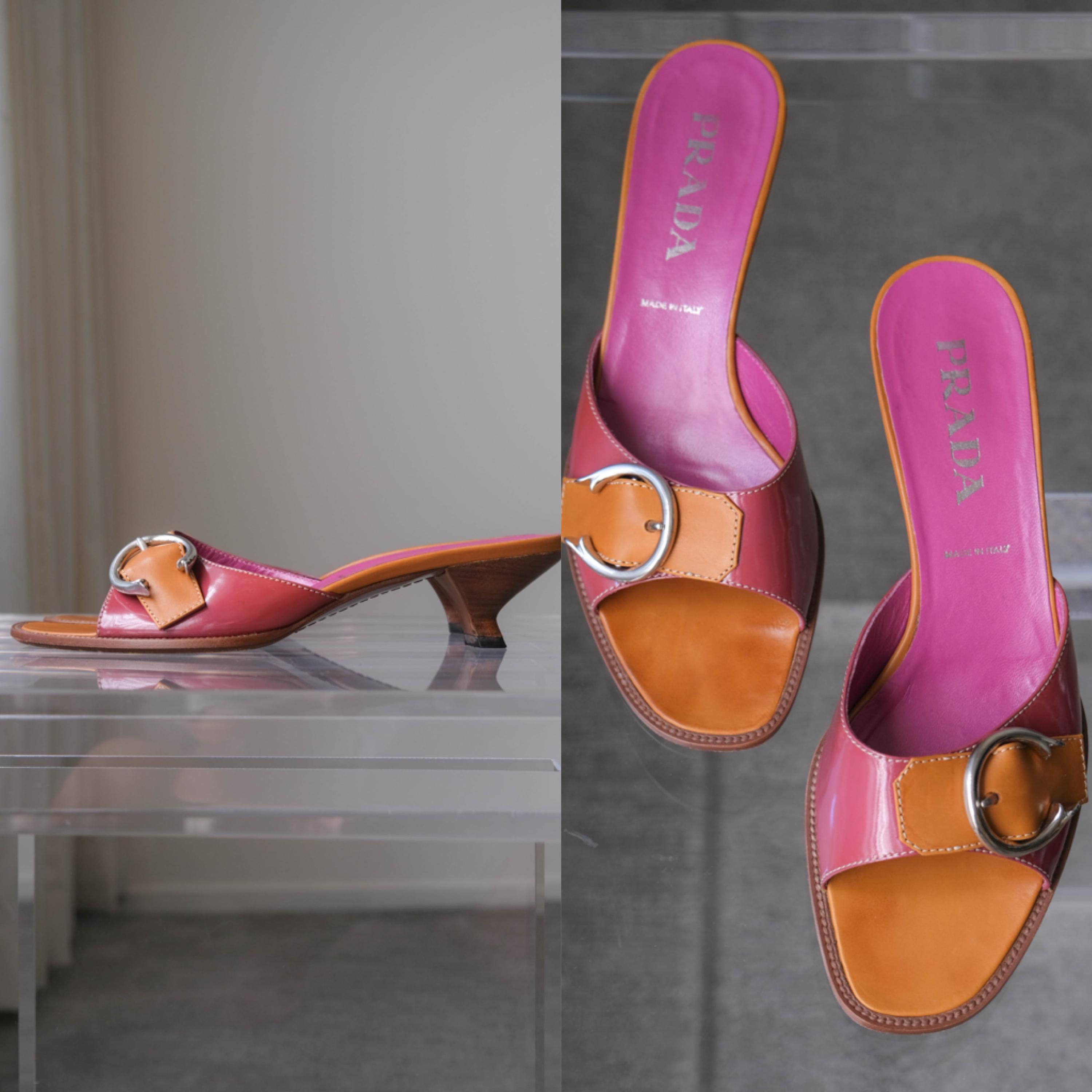 Vintage Prada Mule - Etsy