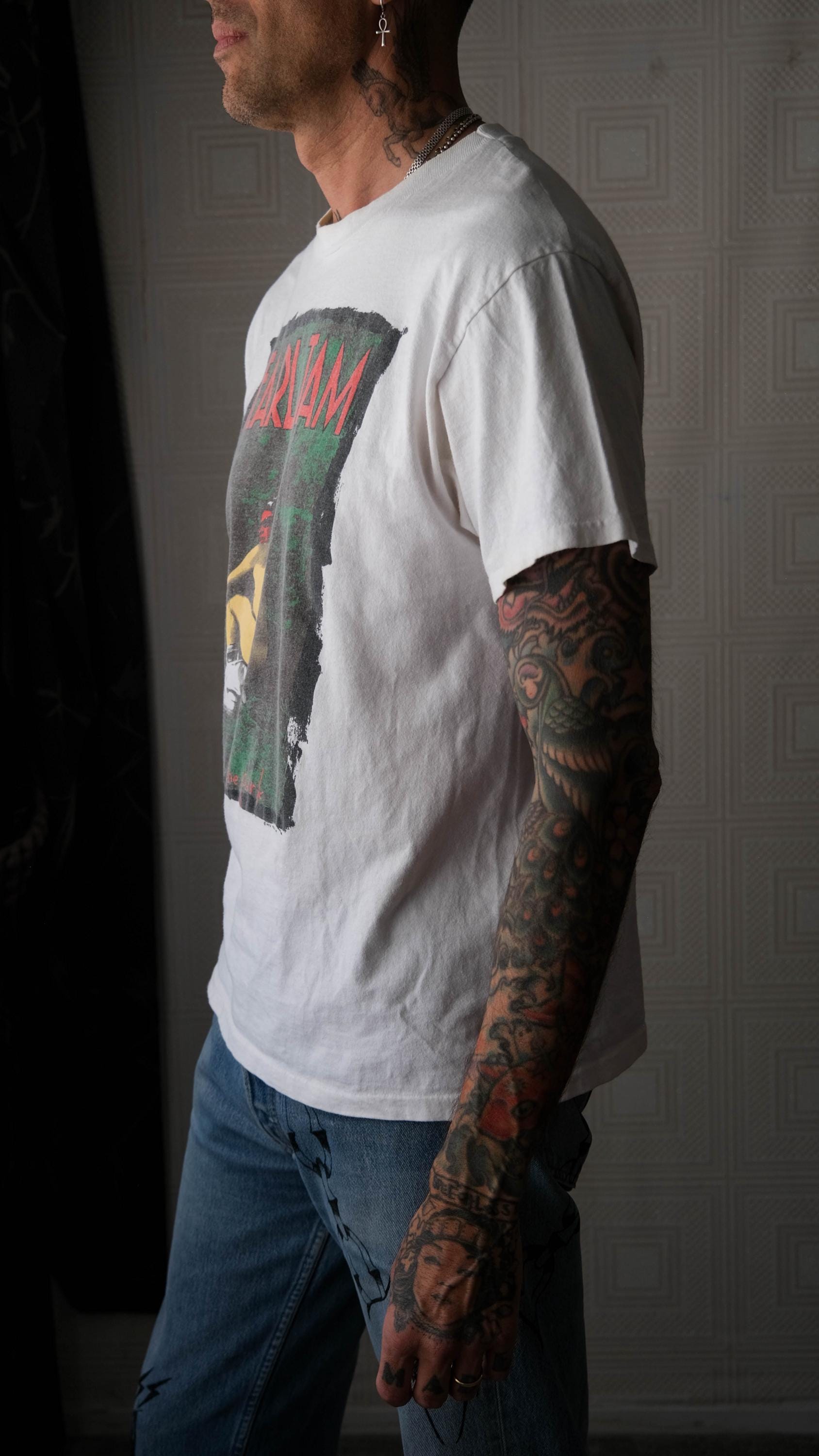 90s PEARL JAM drop in the park Tシャツ usa製 deadstock 1992 pearl jam drop in the park t shirt