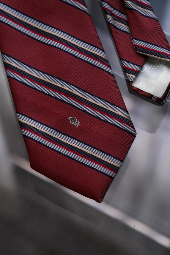 ヴィンテージ 70年代 クリスチャン ディオール バーガンディ