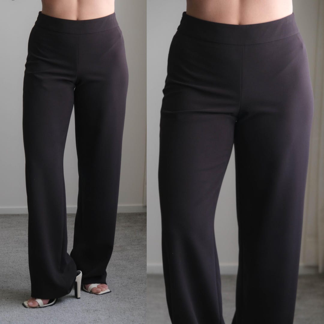 Vintage GIORGIO ARMANI Black Label Deep Chocolate Brown High Rise