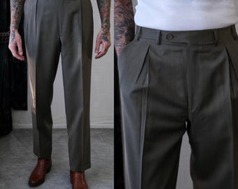 Vintage 90s GIORGIO ARMANI A Milano Borgonuovo 21 Charcoal