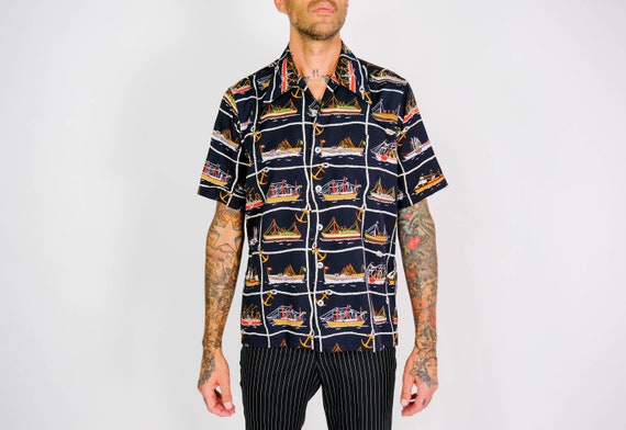 dior print button up