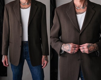 Vintage 90s GIORGIO ARMANI A Milano Borgonuovo 21 Charcoal