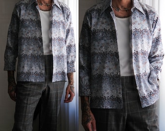 Vintage 80s CHRISTIAN DIOR Herringbone Stipe Wool Double Vintage 80s CHRISTIAN DIOR Herringbone Stipe Wool Double