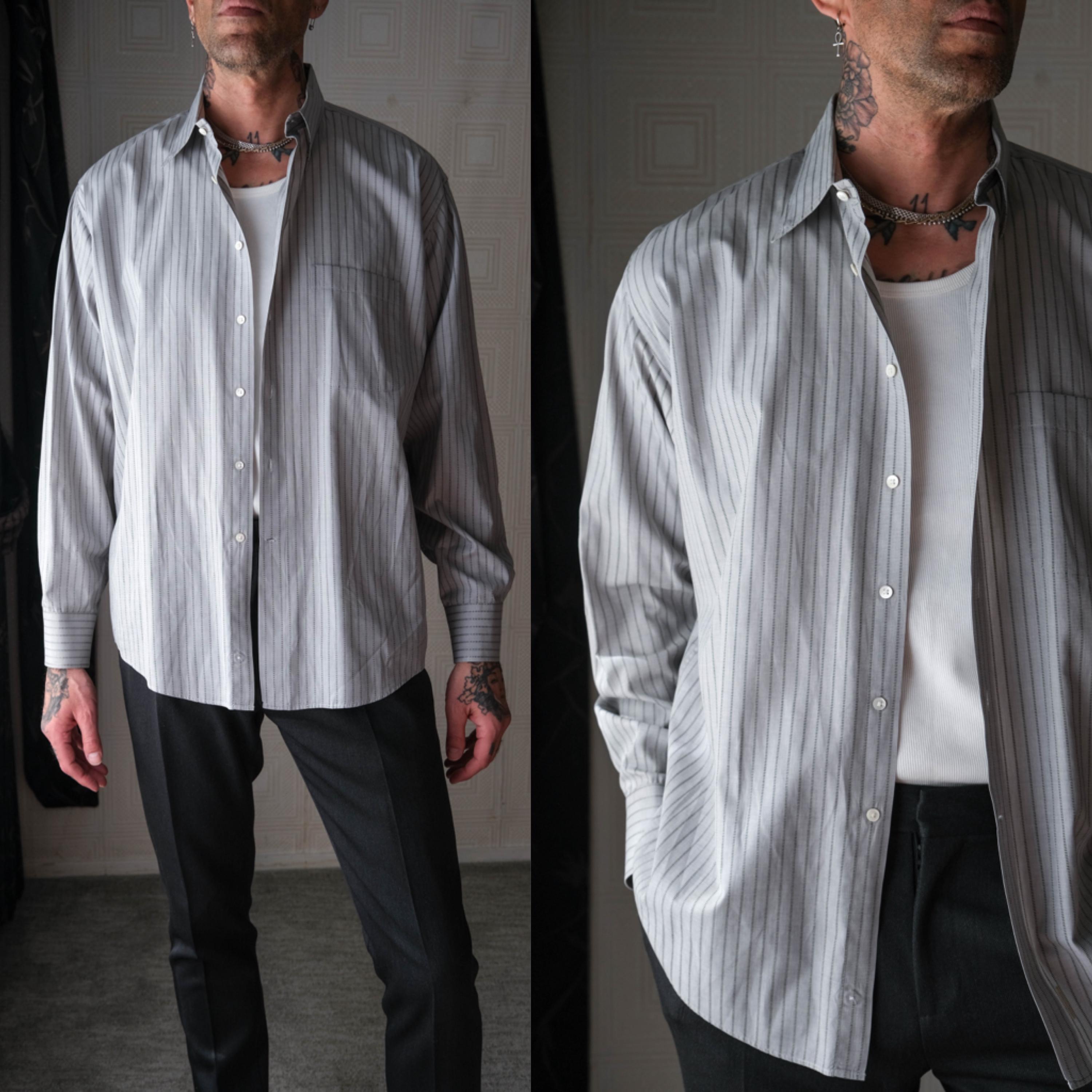 Armani Striped Shirt - Etsy Canada