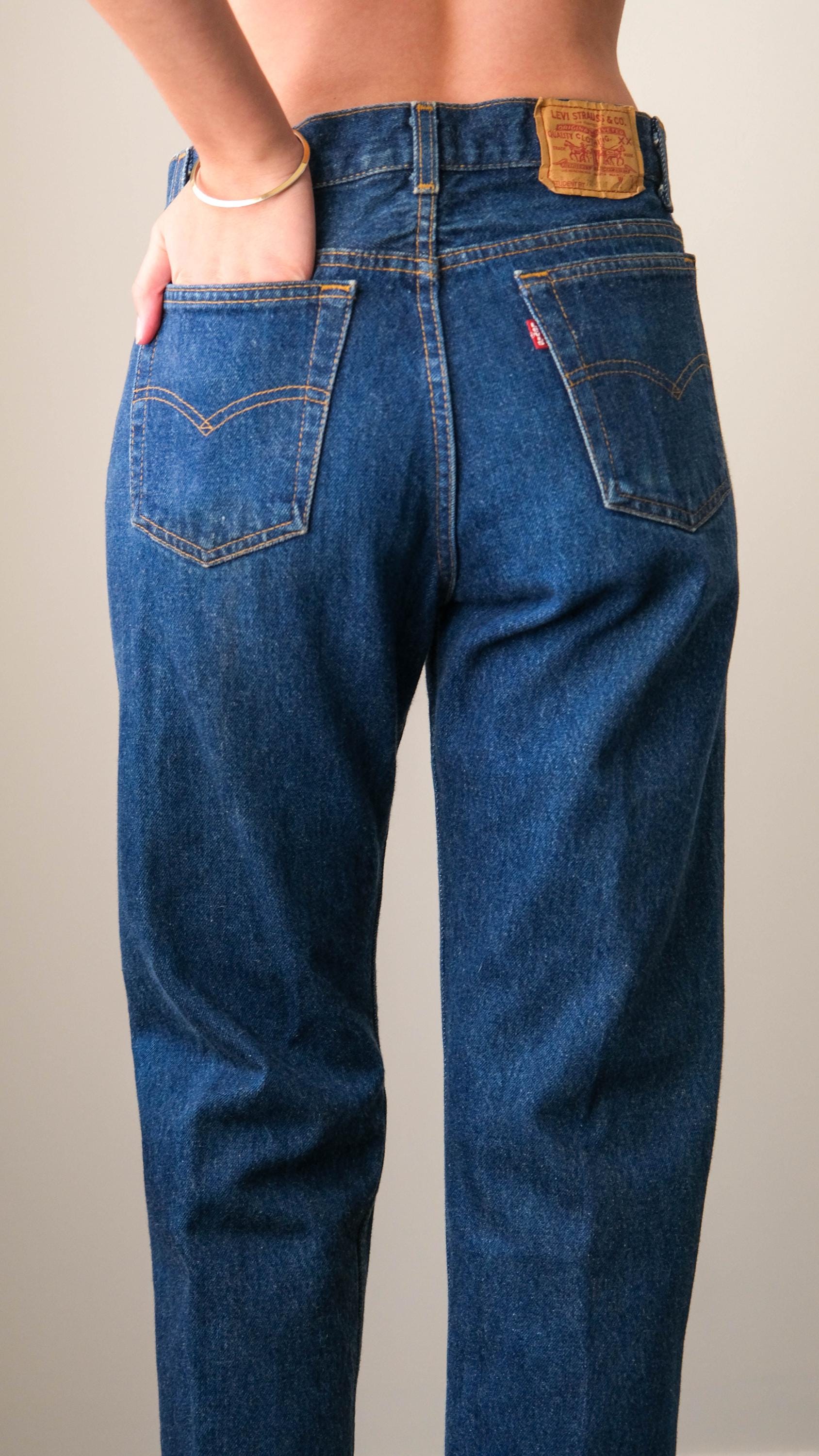 ヴィンテージ 80年代 LEVIS 701 ボタンフライ インディゴウォッシュ 