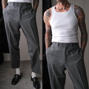 Vintage Ralph Lauren Wool Pants - Etsy