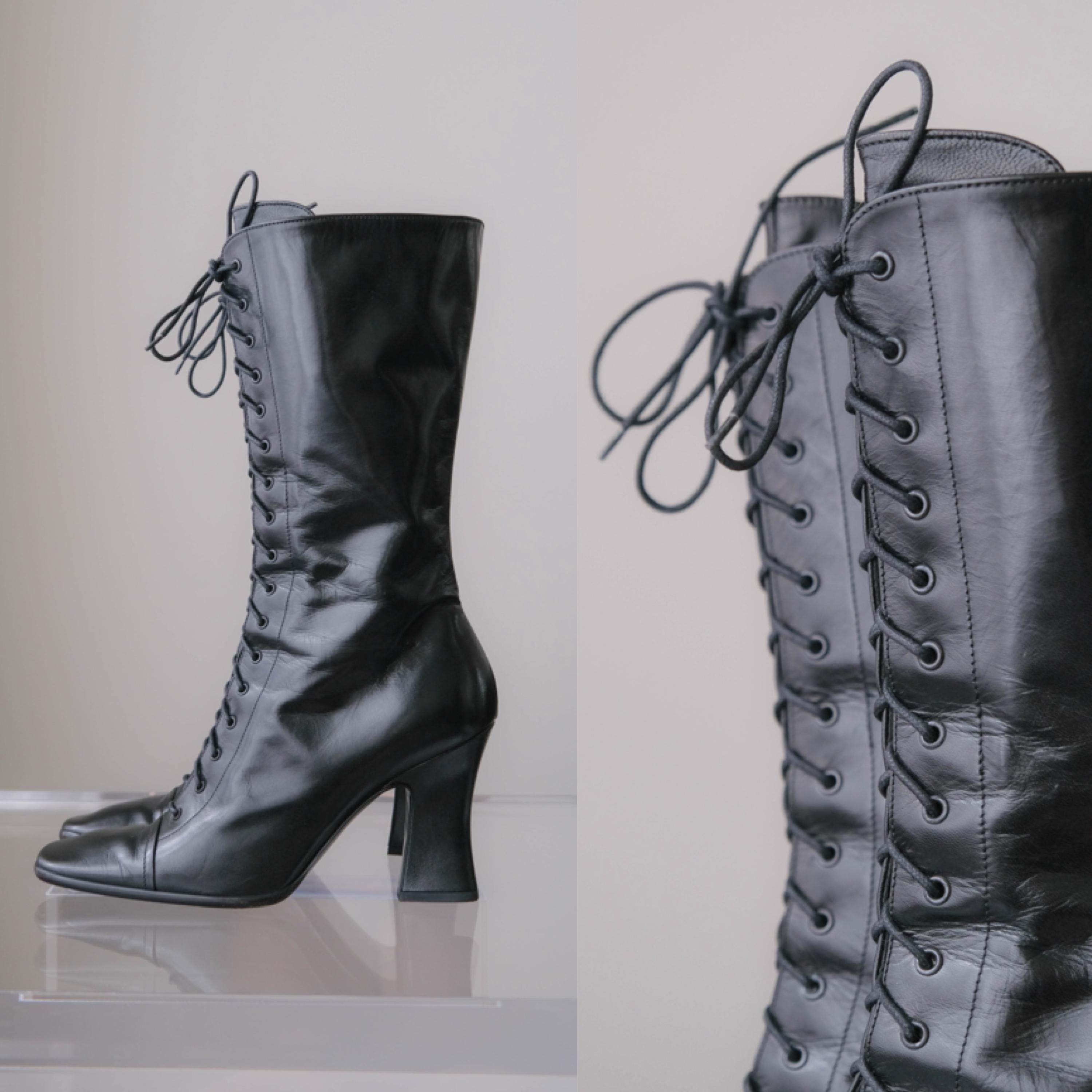 Vintage Miu Miu Boots - Etsy