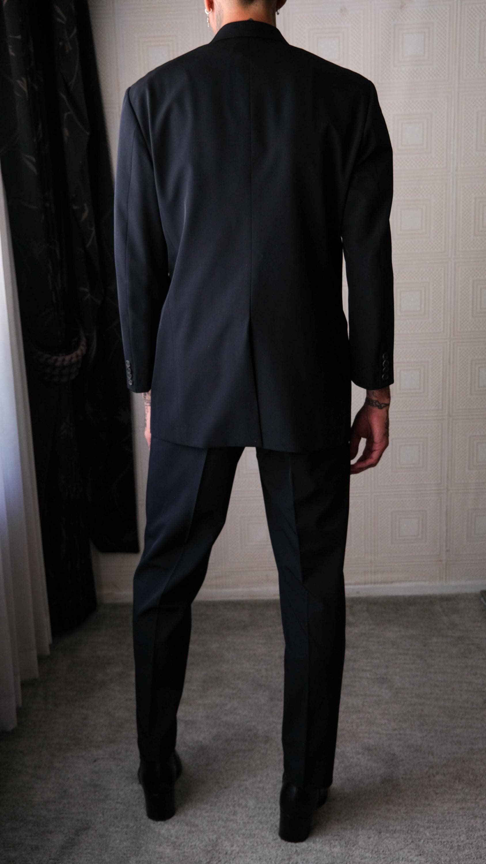 スーツ 1996aw prada jacket&slacks black(52) 0400019355823?wid=900