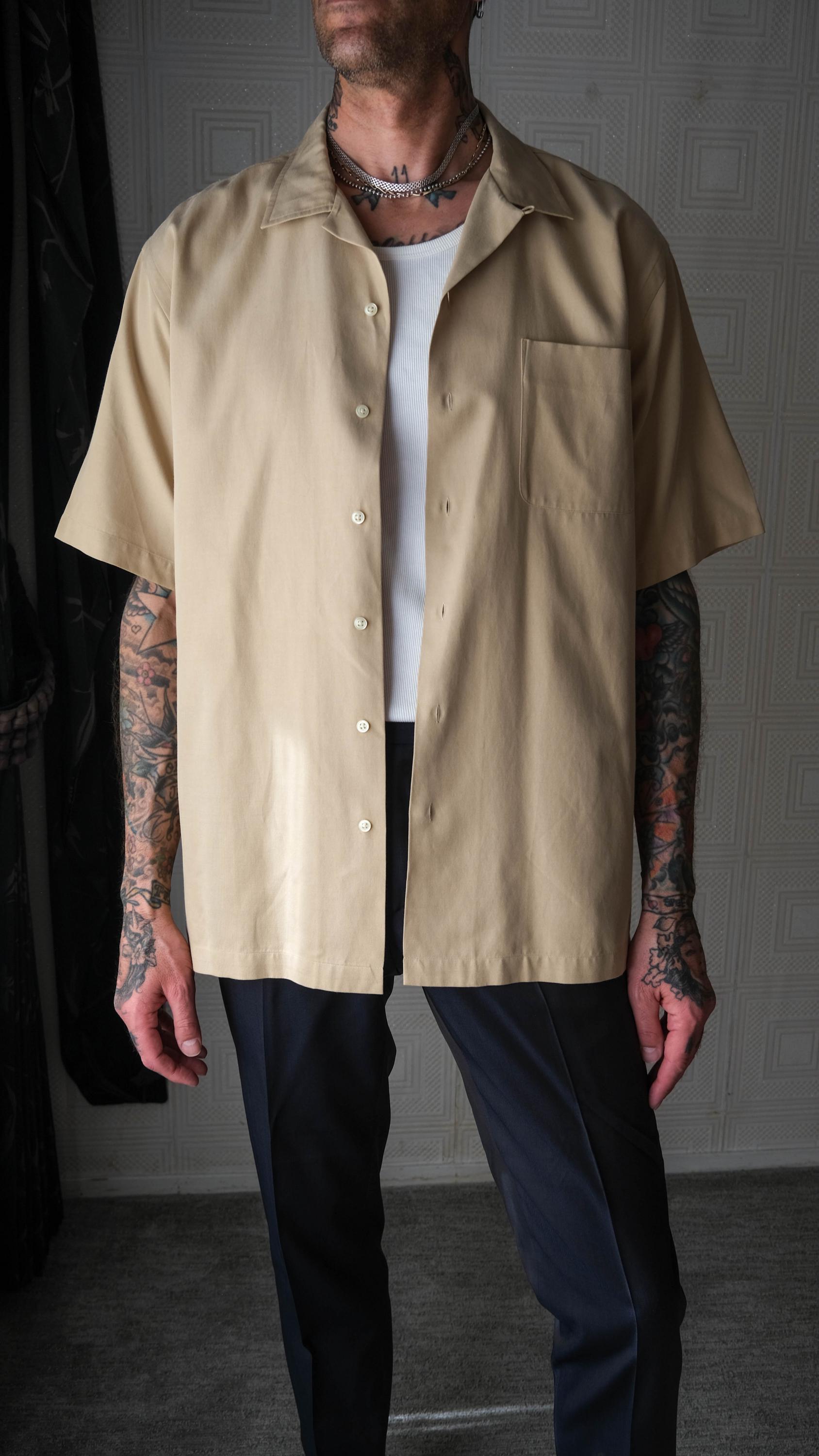 Vintage 90s POLO Ralph Lauren Light Tan Caldwell Silk Blend Loop