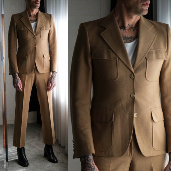 vintage VAN JAC 3piece suit setup em