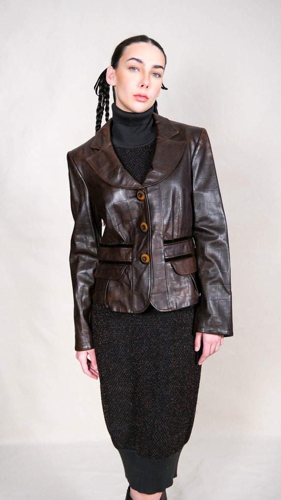 GIORGIO ARMANI イタリア製 lamb leather