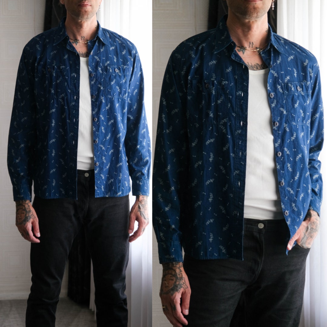RRL SIERRA ASYMMETRICAL POCKET WORKSHIRT